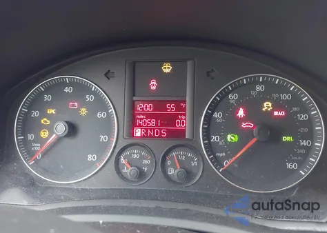 2009 Volkswagen Jetta Se из США, поврежденный, VIN 3VWRZ71K79M165007